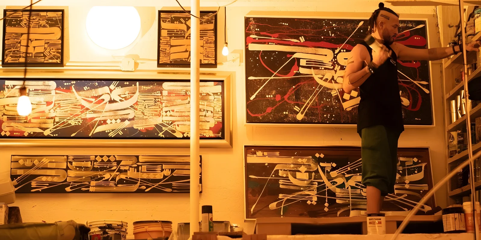 Zeem in the studio